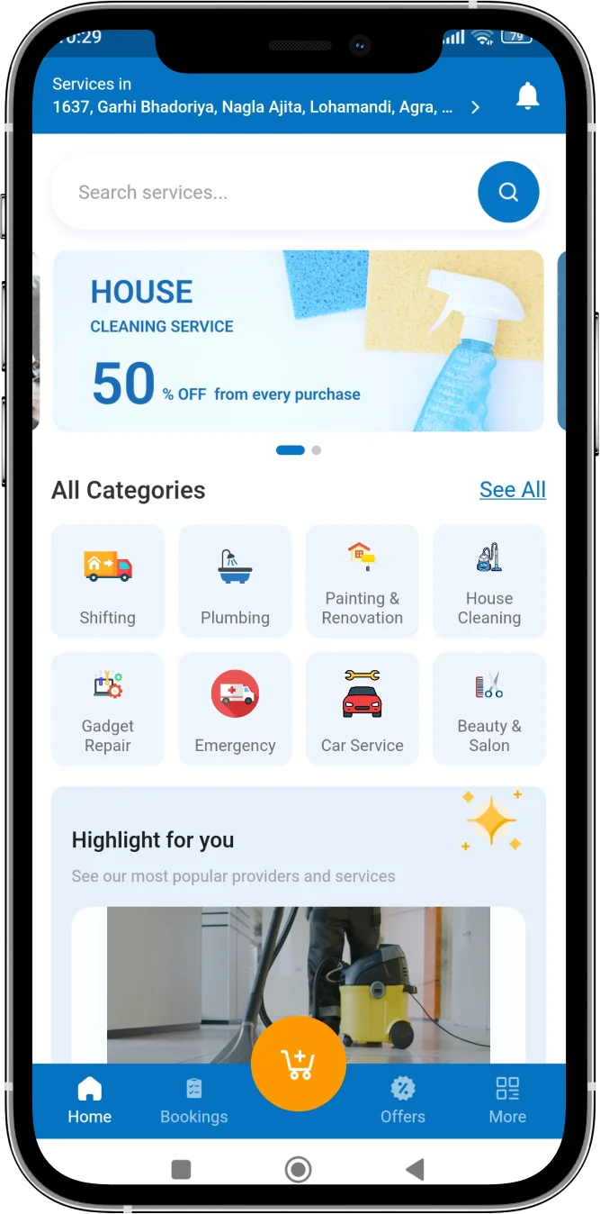 On-Demand Services App Like UrbanClap