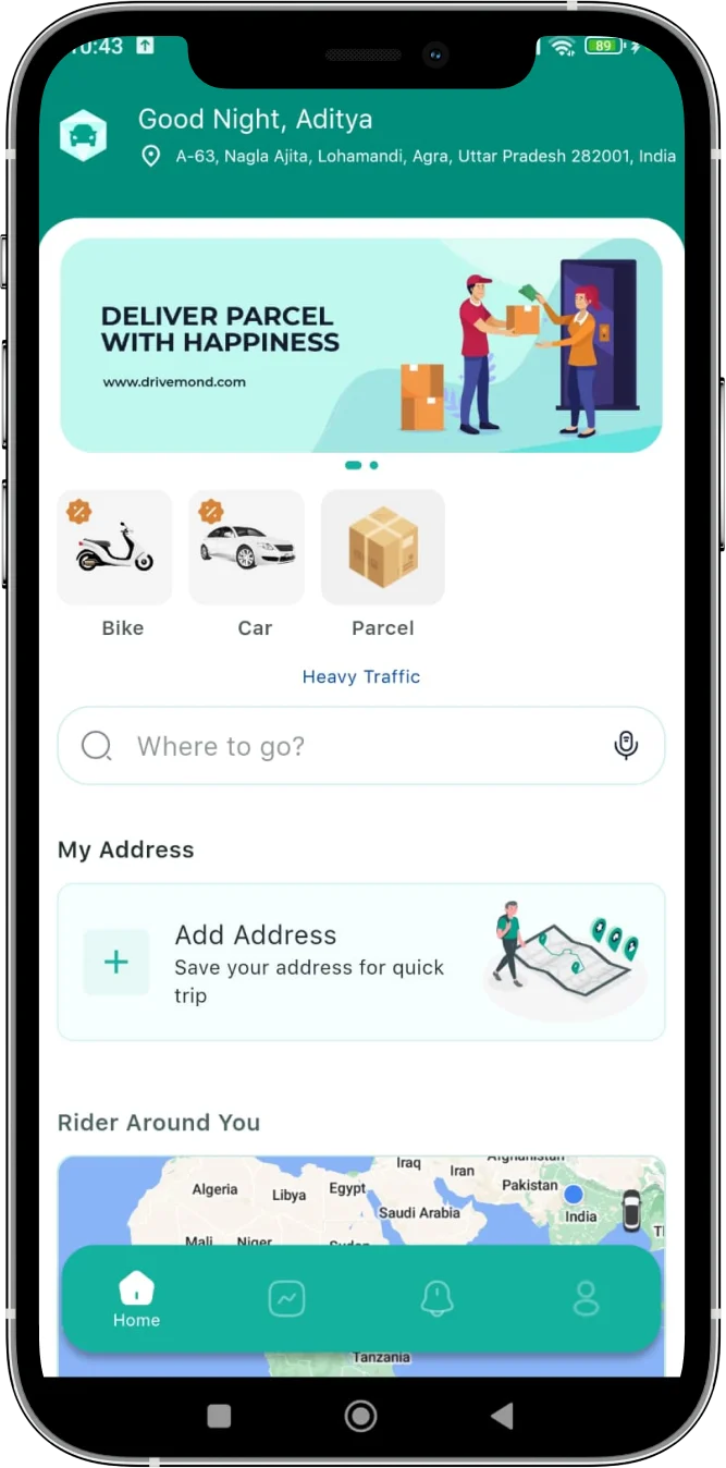 Cab Booking App Like Uber & Ola
